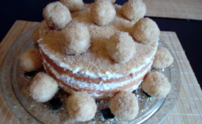Túrógombóc torta