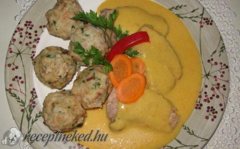 Vadas zsemlegombóccal