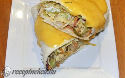 Töltött tortilla