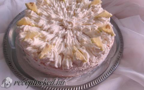 Citromkrém torta