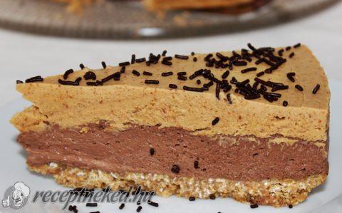 Csokoládés-mogyoróvajas torta