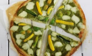 Cukkinis pizza