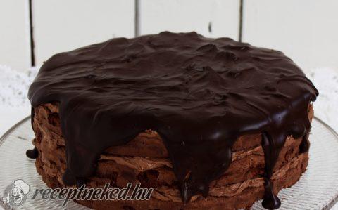 Diós csokoládétorta