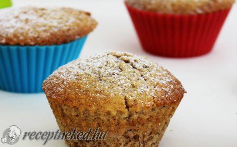 Diós-lekváros muffin