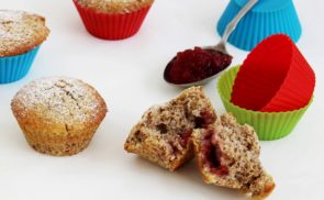 Diós-lekváros muffin