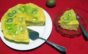 Kivi torta fehérjeporral