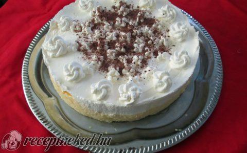 Francia krémes torta