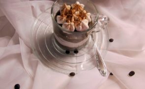 Kávés chia puding