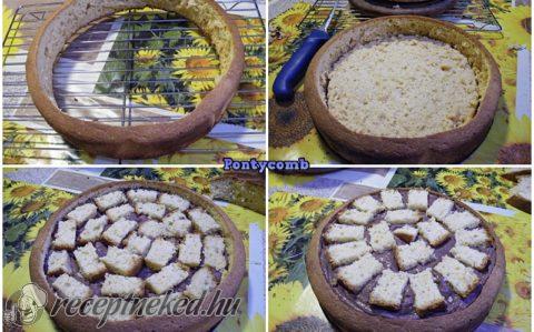 Somlói galuska torta