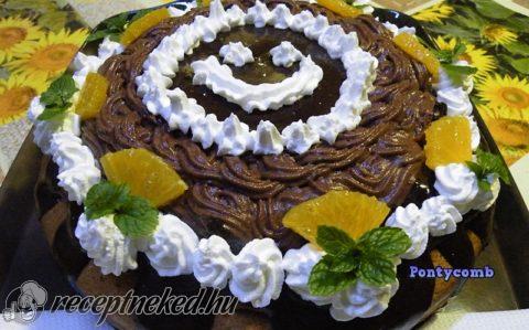 Somlói galuska torta