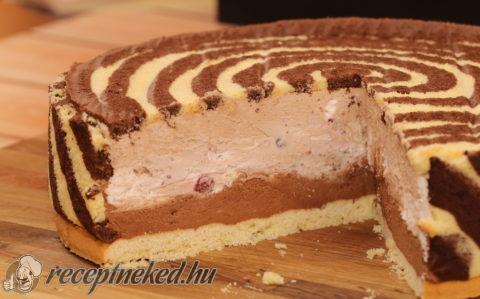 Csoki-gesztenyemousse torta