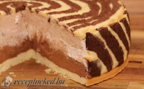 Csoki-gesztenyemousse torta