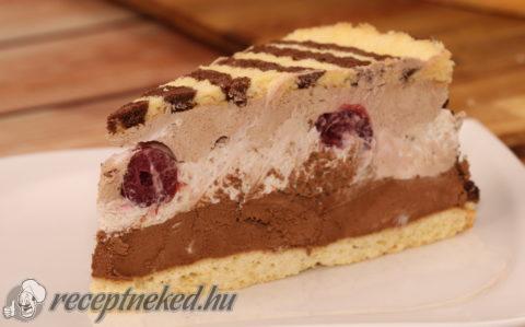 Csoki-gesztenyemousse torta