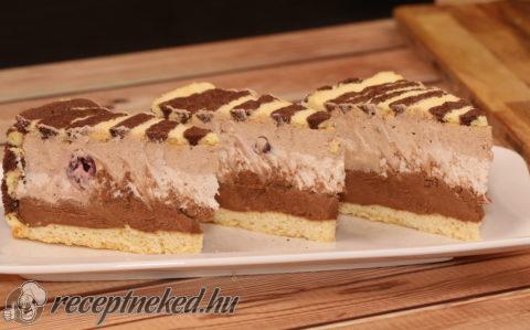 Csoki-gesztenyemousse torta