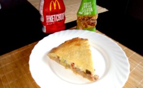 Sajtburger pizza
