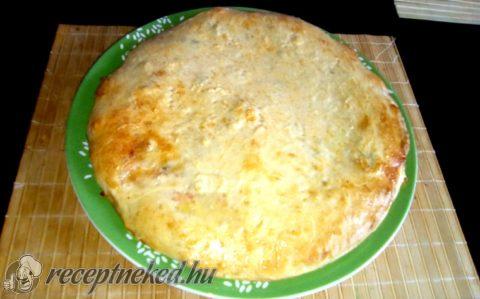 Sajtburger pizza