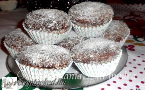 Kókuszkocka muffin