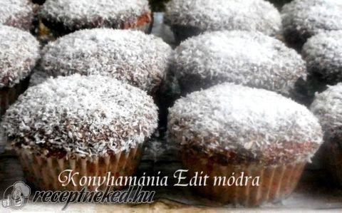Kókuszkocka muffin