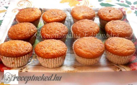 Mézes muffin