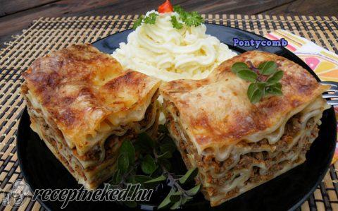 Lasagne marhahússal