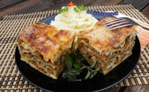 Lasagne marhahússal