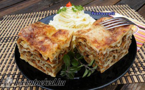 Lasagne marhahússal