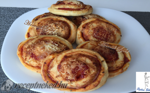 Pizzás csiga
