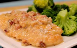 Krémes, parmezános carbonara csirke