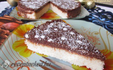 Kókuszos tejbegríz torta