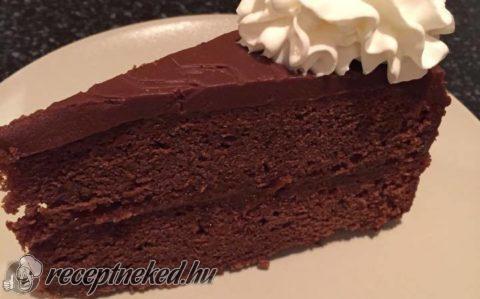 Sacher torta Eta módra