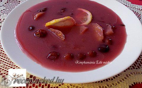 Vegyes gyümölcsleves