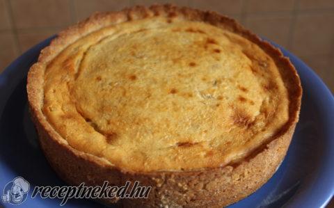Banános pite teljes kiőrlésű liszttel