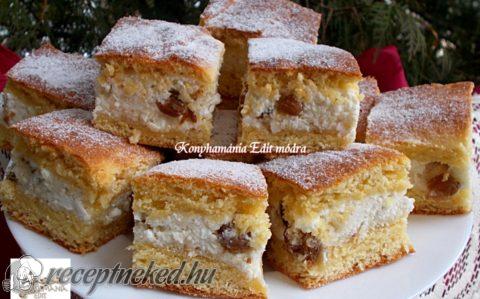 Pehelykönnyű túrós pite