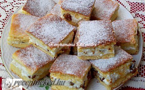 Pehelykönnyű túrós pite