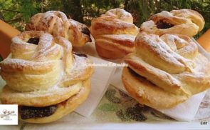 Kelt rózsa muffin