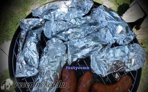 Grillen sült rakott csirkemell