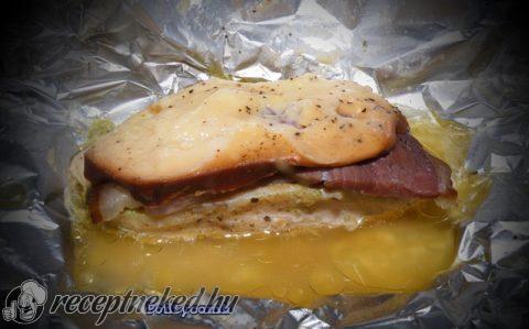 Grillen sült rakott csirkemell