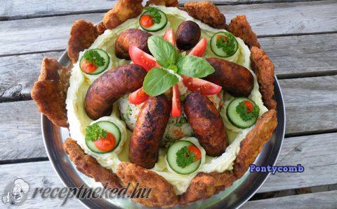 Főfogás torta
