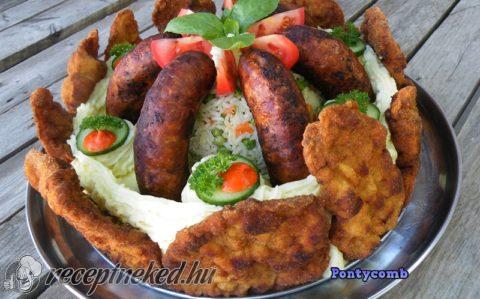 Főfogás torta
