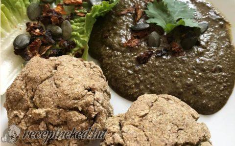 Mediterrán, vegán tökmagkrém