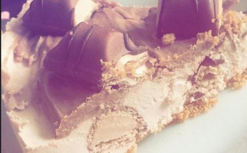 Kinder bueno sajttorta