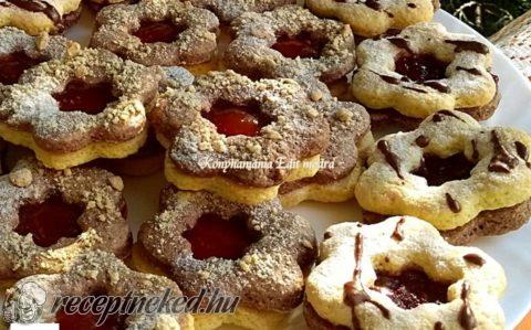 Kakaós-vaníliás linzer