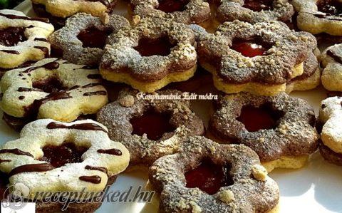 Kakaós-vaníliás linzer