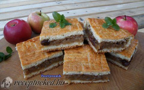 Almás pite mentával