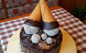 Kókuszgolyó torta
