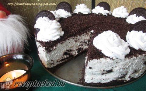 Sütés nélküli oreo sajttorta