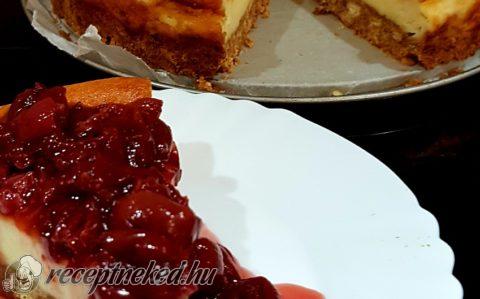 Egyszerű sajttorta