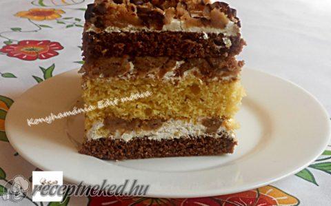 Gesztenyepüré szelet