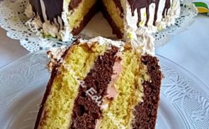 Méteres kalács torta