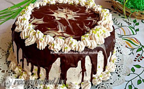 Méteres kalács torta